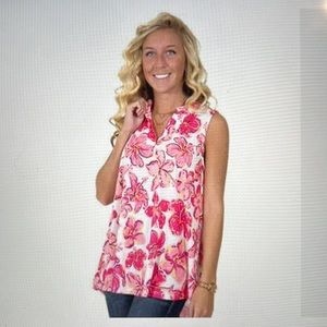 Large Simply Southern Sarasota Sleeveless Top
